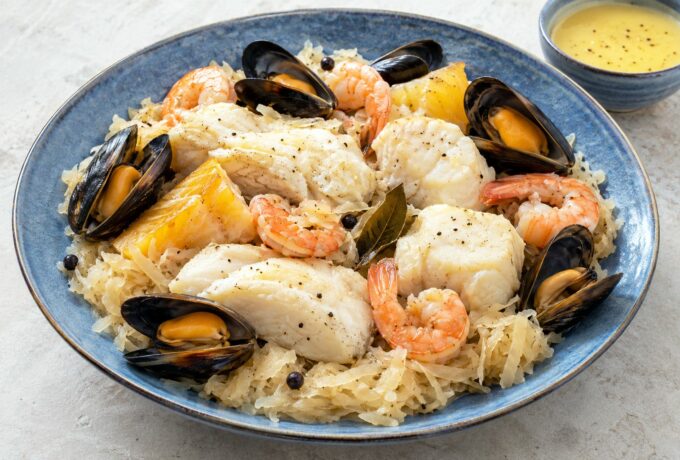 Choucroute de poissons et fruits de mer