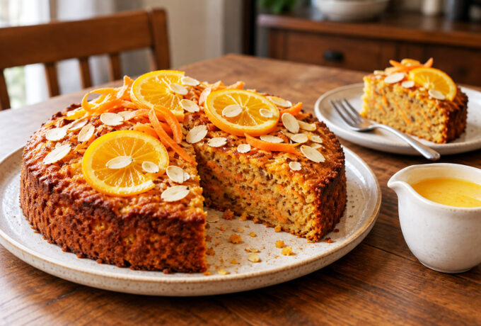 Gâteau de carottes aux amandes