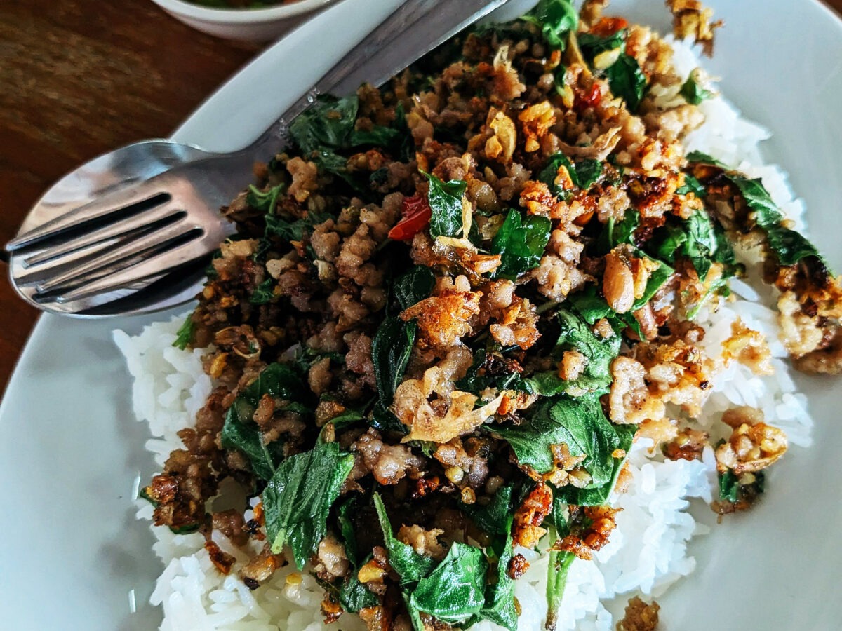 Larb au poulet et à la menthe : salade thaïlandaise