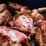 Pigeons au rhum et épices douces cuisson pigeon
