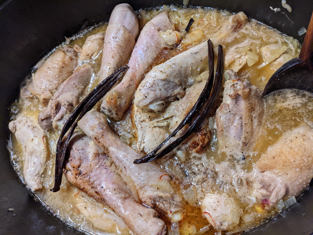 Poulet à la vanille et au rhum - Mijoter.fr - Recettes du monde