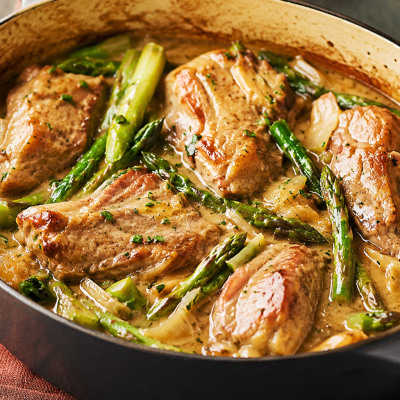 Tendrons De Veau Aux Asperges