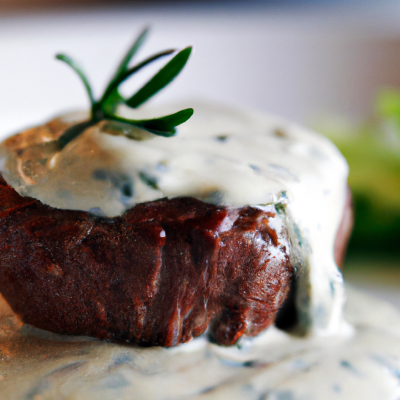 Tournedos sauce roquefort