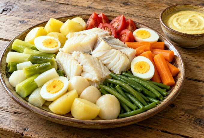 Aïoli de morue et légumes, façon grand aïoli