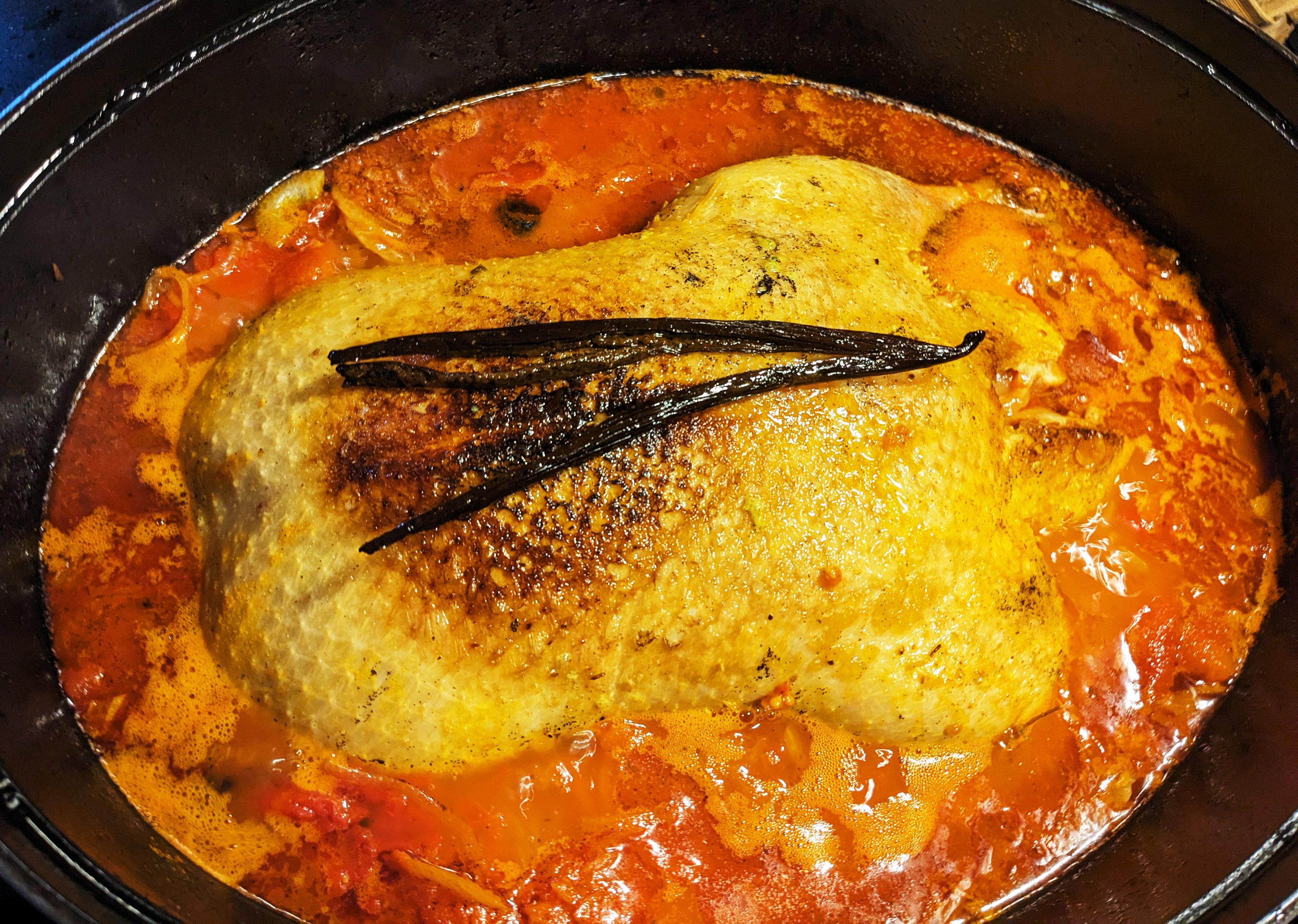 Canard entier a la vanille