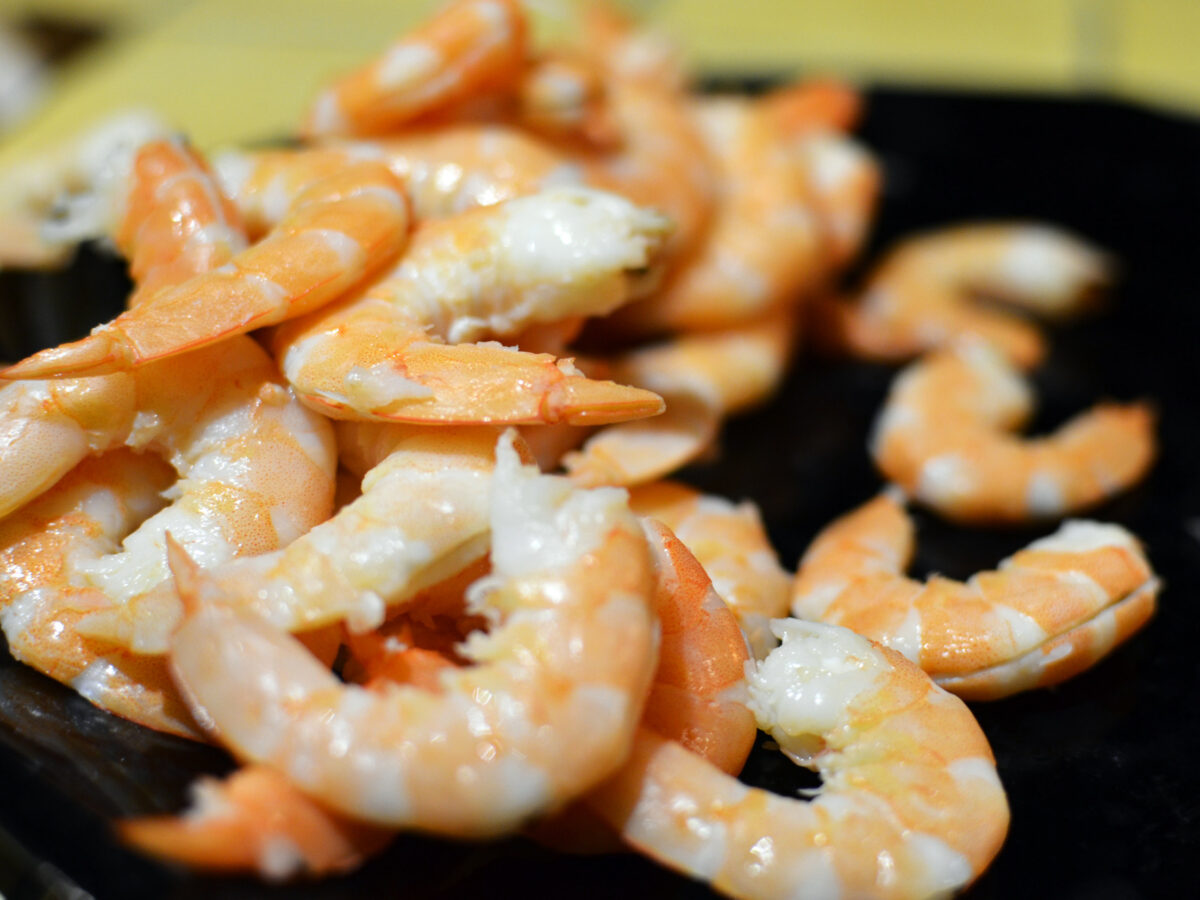 Curry vert thaï aux crevettes et christophines