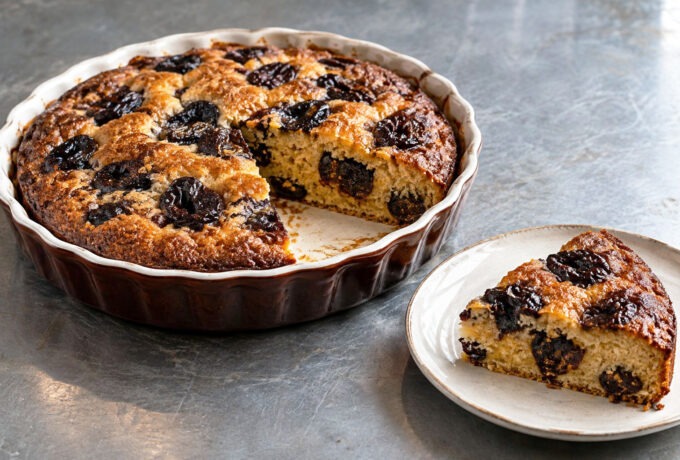 Gâteau aux pruneaux et au rhum