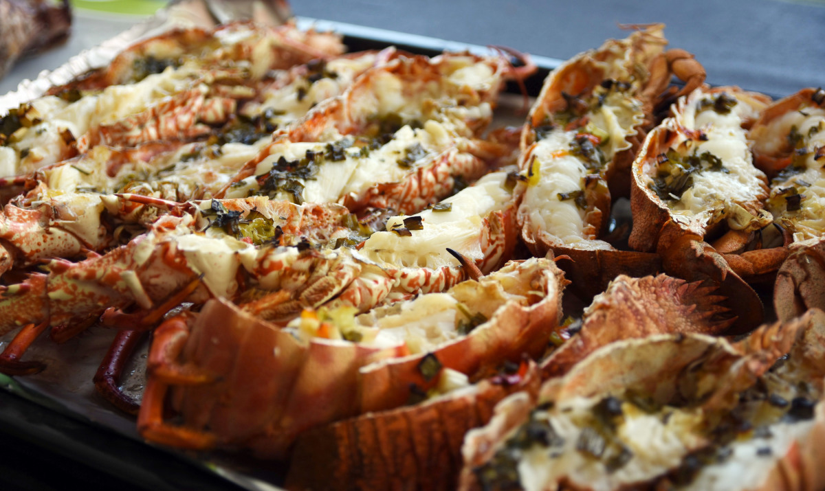 langoustes a la diable