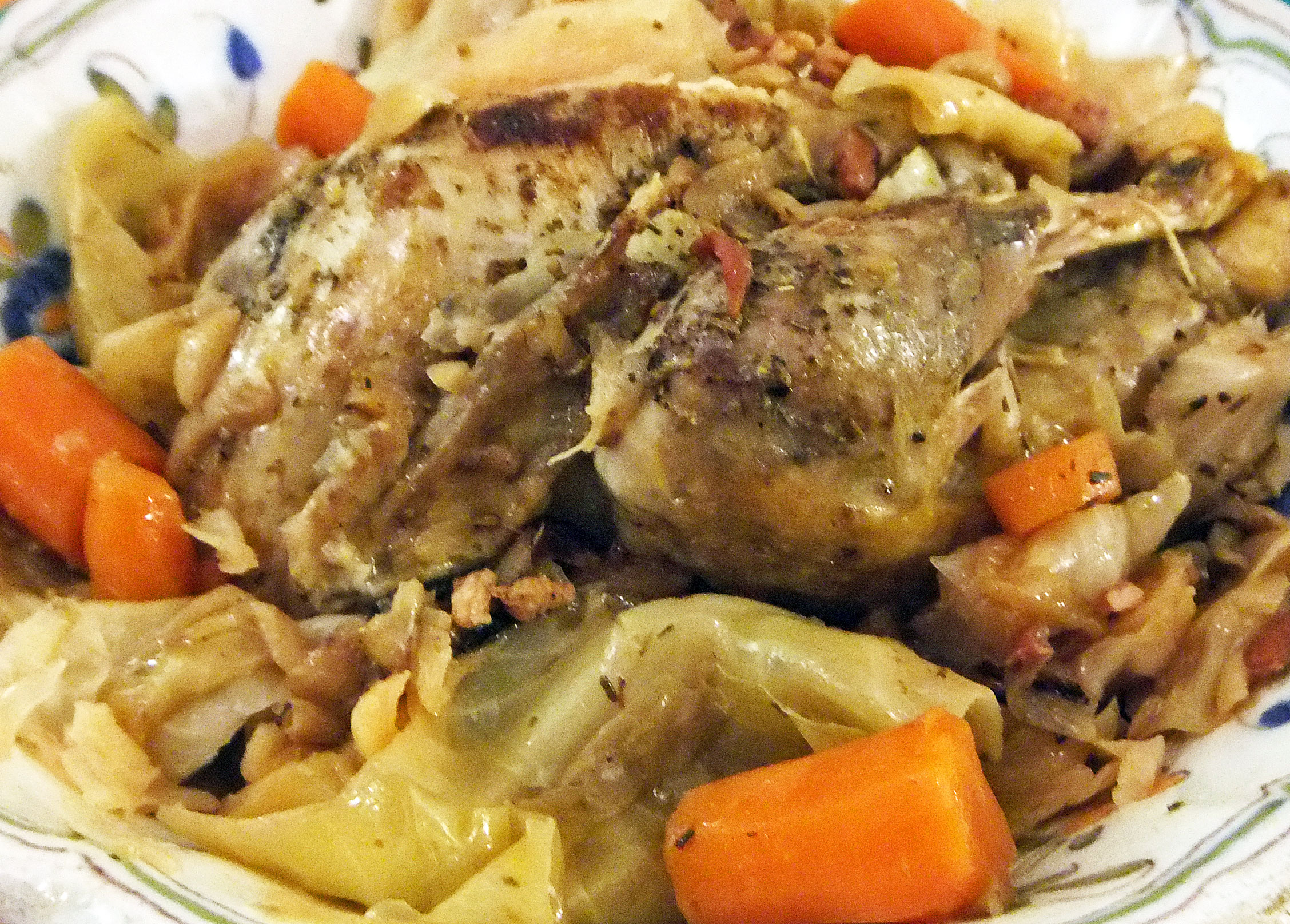 Pintade au chou - Mijoter.fr - Recettes du monde