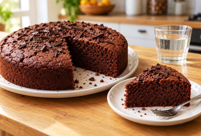 Quatre-quarts au chocolat