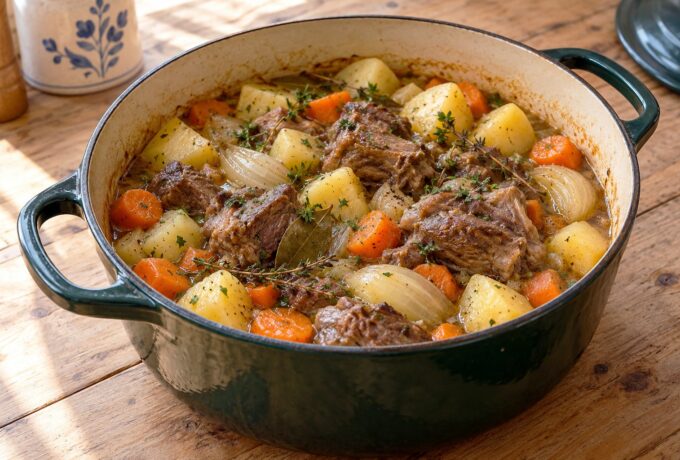 Ragoût irlandais à l’agneau et aux pommes de terre