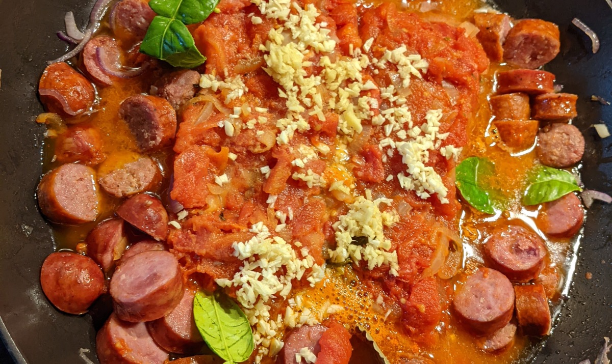 rougail saucisse La Réunion