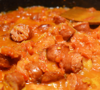 rougail saucisse La Réunion