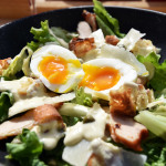 salade césar caesar oeuf