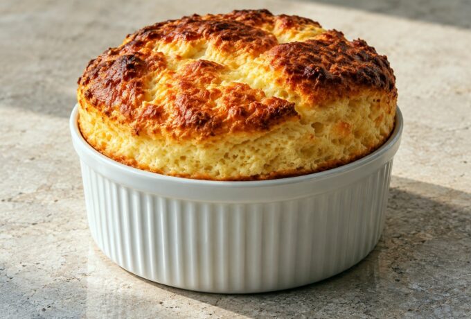 Soufflé au fromage et au comté