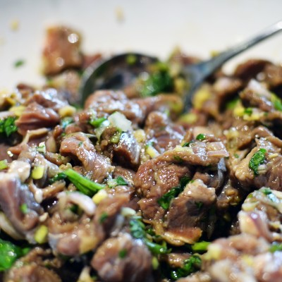 tartare boeuf thai
