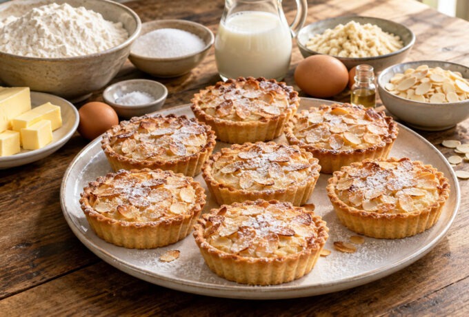 Tartelettes à la crème d’amandes