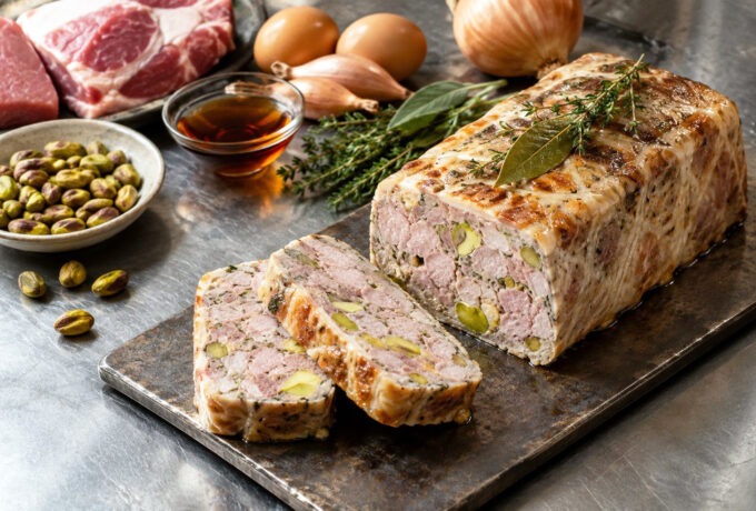 Terrine de porc aux pistaches